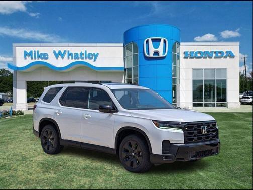 Platinum White 2026 Honda Pilot Black Edition