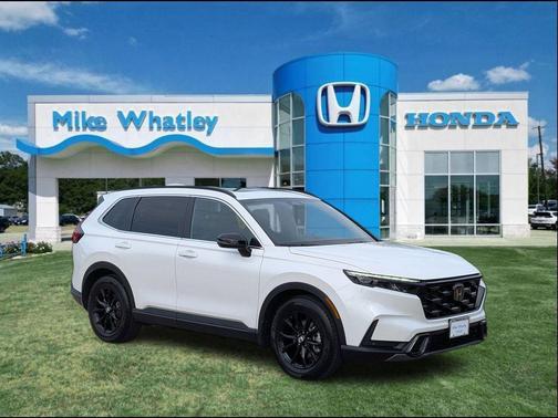 White 2025 Honda CR-V Hybrid Sport FWD