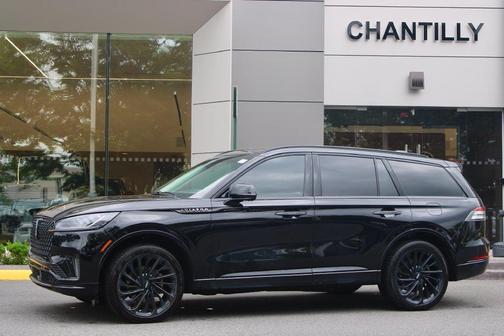 Infinite Black Metallic 2025 Lincoln Aviator Reserve AWD