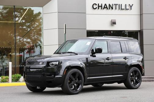 Santorini Black 2026 Land Rover Defender P400 X-Dynamic SE