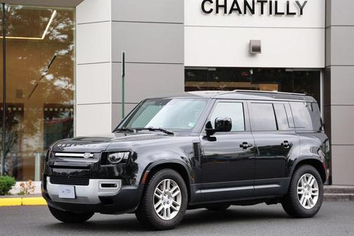 Santorini Black 2025 Land Rover Defender 110 P400 S