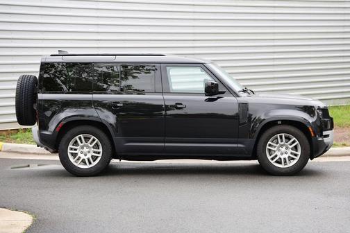 Santorini Black 2025 Land Rover Defender 110 P400 S