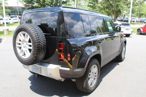 Santorini Black 2025 Land Rover Defender P400 S