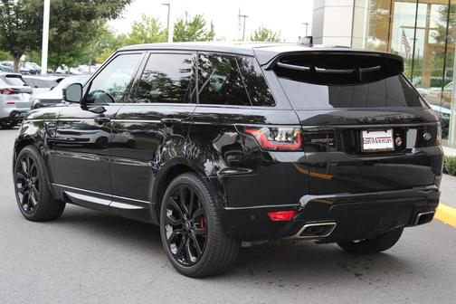 Santorini Black 2022 Land Rover Range Rover Sport HSE Silver Edition