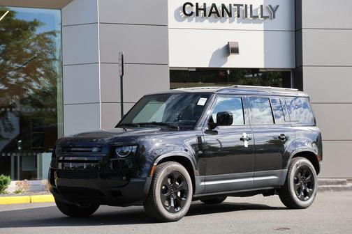 Santorini Black Metallic 2026 Land Rover Defender P300 S