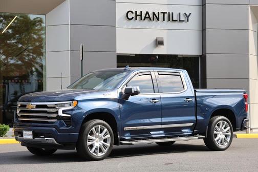 Northsky Blue Metallic 2022 Chevrolet Silverado 1500 High Country