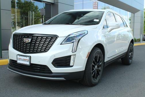 Crystal White Tri-Coat 2021 Cadillac XT5 Premium Luxury