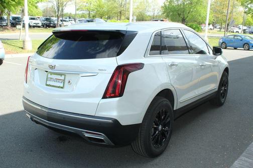 Crystal White Tri-Coat 2021 Cadillac XT5 Premium Luxury