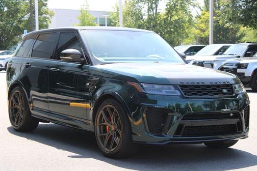 SVO Premium Palette Green 2021 Land Rover Range Rover SVR Carbon Edition