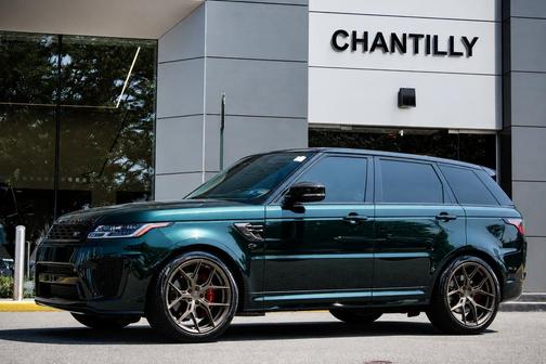 SVO Premium Palette Green 2021 Land Rover Range Rover SVR Carbon Edition