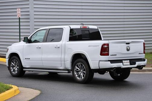 Bright White Clearcoat 2021 RAM 1500 Laramie