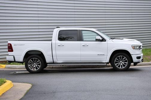 Bright White Clearcoat 2021 RAM 1500 Laramie