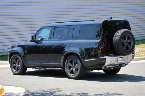 Santorini Black 2025 Land Rover Defender P400 S
