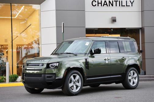 Woolstone Green 2026 Land Rover Defender 110 P400 X-Dynamic SE
