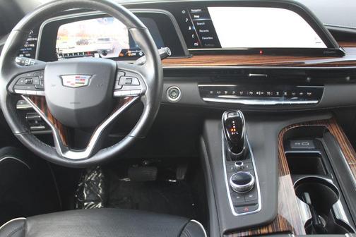 Satin Steel Metallic 2021 Cadillac Escalade ESV Premium Luxury