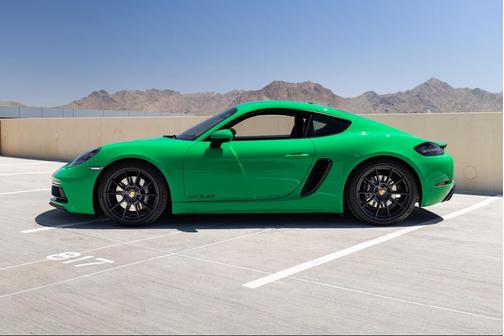 Python Green 2021 Porsche 718 Cayman GTS 4.0
