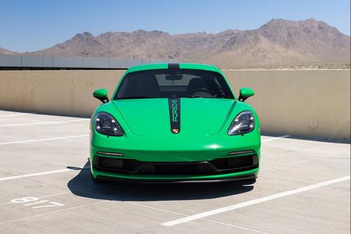 Python Green 2021 Porsche 718 Cayman GTS 4.0