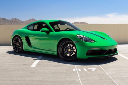 Python Green 2021 Porsche 718 Cayman GTS 4.0