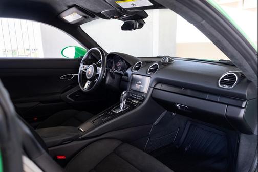 Python Green 2021 Porsche 718 Cayman GTS 4.0
