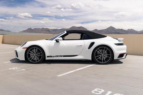 White 2025 Porsche 911 Turbo S