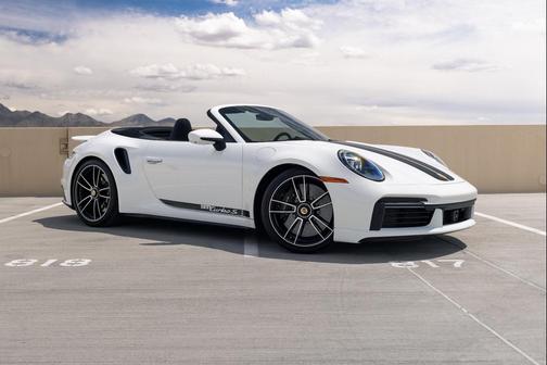 White 2025 Porsche 911 Turbo S