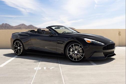 Onyx Black 2015 Aston Martin Vanquish Volante