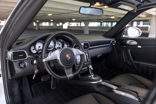 Arctic Silver Metallic 2010 Porsche 911 Targa 4S