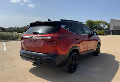 Mars Orange 2021 Kia Seltos S