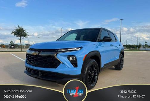 Fountain Blue 2024 Chevrolet Trailblazer LS