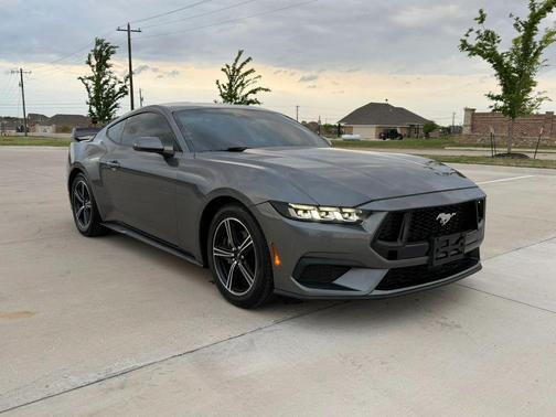 Carbonized Gray Metallic 2024 Ford Mustang EcoBoost
