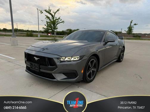 Carbonized Gray Metallic 2024 Ford Mustang EcoBoost