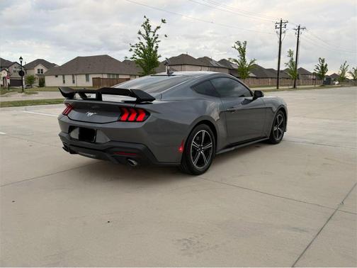 Carbonized Gray Metallic 2024 Ford Mustang EcoBoost
