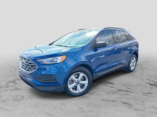 Atlas Blue Metallic 2022 Ford Edge SE