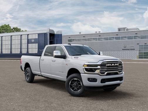 Bright White Clearcoat 2026 RAM 3500 Laramie
