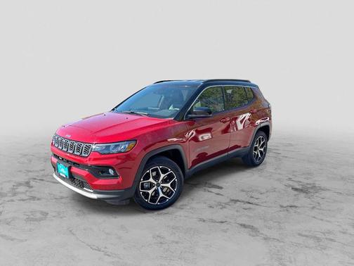 Red 2025 Jeep Compass Limited