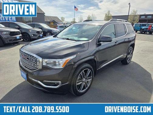 Ebony Twilight Metallic 2017 GMC Acadia Denali