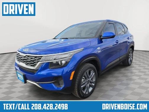 Neptune Blue 2022 Kia Seltos LX