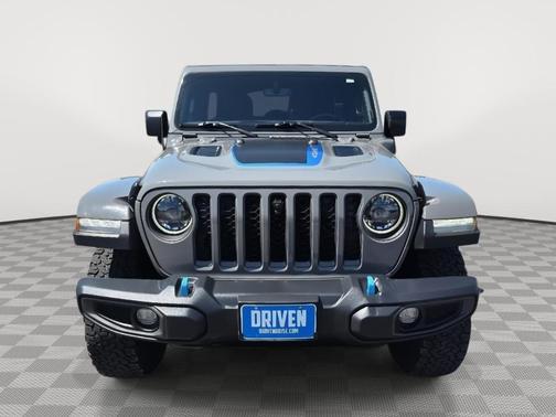 Sting Gray Clearcoat 2023 Jeep Wrangler 4xe Rubicon