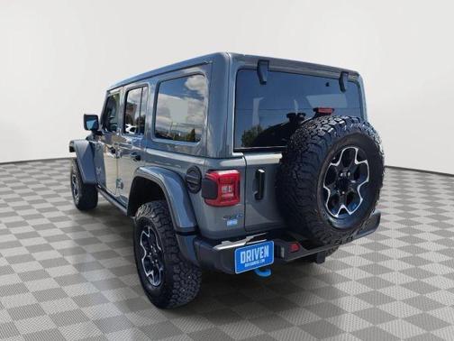Sting Gray Clearcoat 2023 Jeep Wrangler 4xe Rubicon