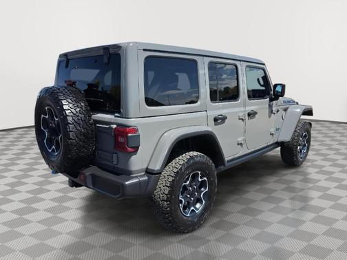 Sting Gray Clearcoat 2023 Jeep Wrangler 4xe Rubicon