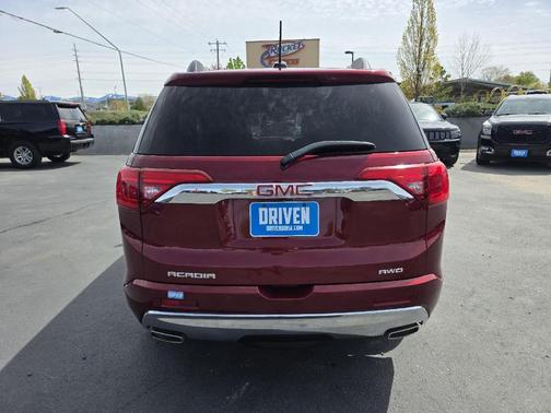 Crimson Red Tintcoat 2018 GMC Acadia Denali