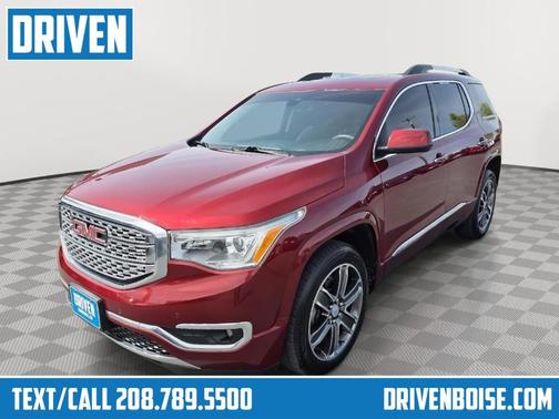 Crimson Red Tintcoat 2018 GMC Acadia Denali