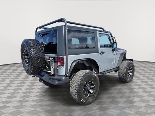 Billet Silver Metallic Clearcoat 2018 Jeep Wrangler JK Rubicon