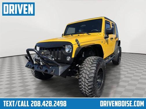 Baja Yellow Clearcoat 2015 Jeep Wrangler Unlimited Sport