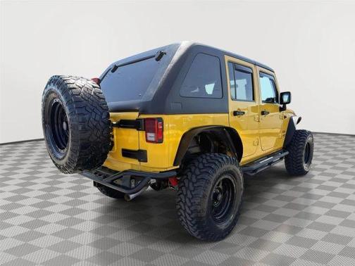 Baja Yellow Clearcoat 2015 Jeep Wrangler Unlimited Sport