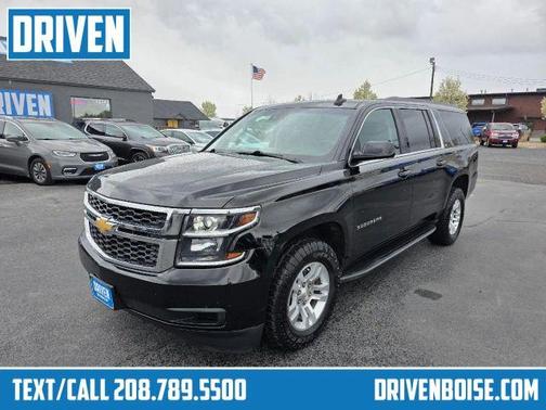 Black 2018 Chevrolet Suburban LT