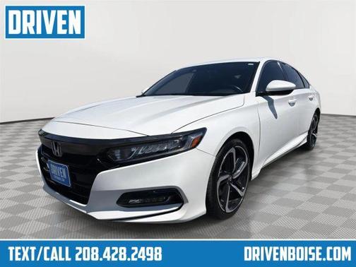 Platinum White Pearl 2018 Honda Accord Sport Sedan