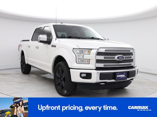 White 2016 Ford F-150 Platinum