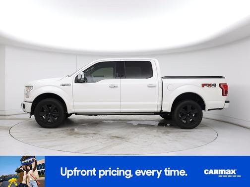 White 2016 Ford F-150 Platinum