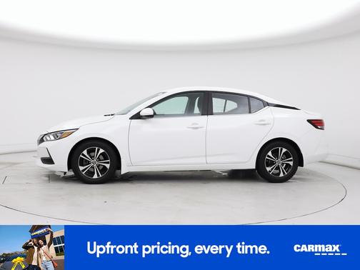 White 2023 Nissan Sentra SV